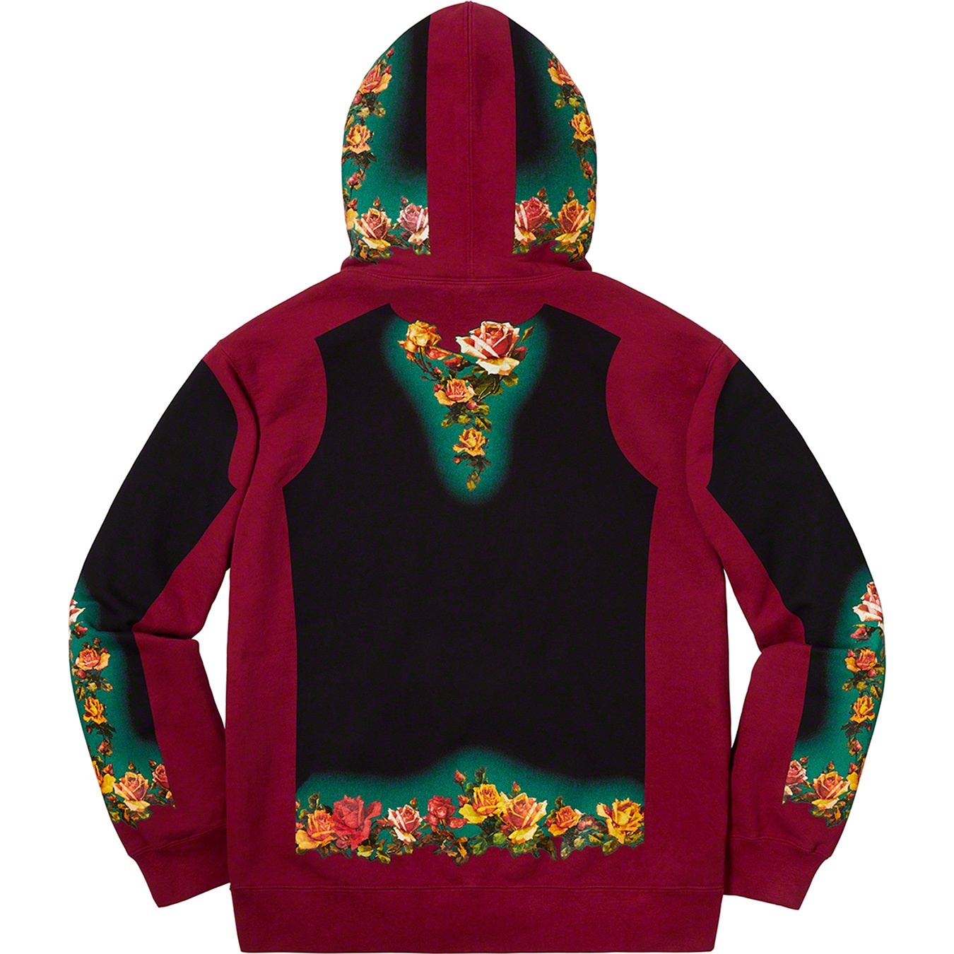 Supreme®/Jean Paul Gaultier® Floral Print Hooded Sweatshirt view 5